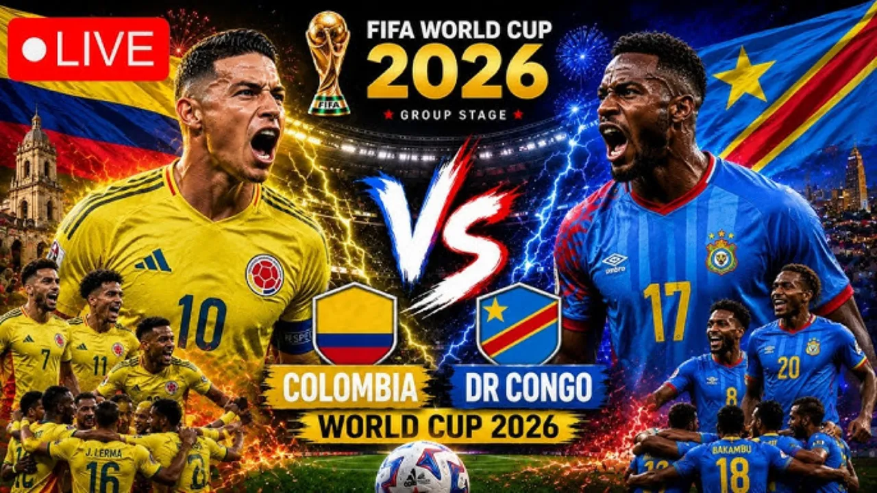Colombia vs DR Congo Live: क्या जेम्स रोड्रिगेज का जादू कोलंबिया को नॉकआउट में पहुंचाएगा