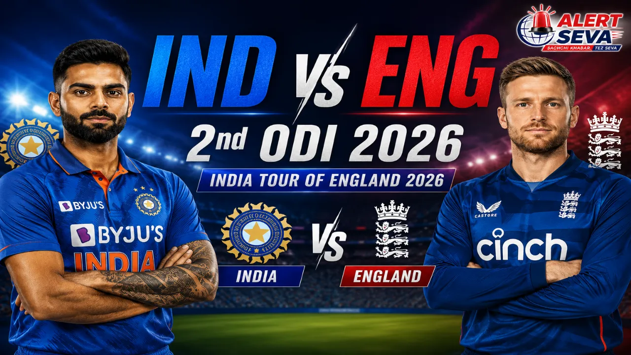 IND vs ENG 2nd ODI 2026 इंग्लैंड ने जीता टॉस, भारत को दिया बल्लेबाजी का न्योता – जानें लाइव स्कोर, प्लेइंग XI और सीरीज का पूरा हाल