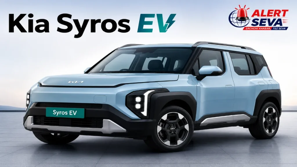 Kia Syros EV 526KM रेंज, 39 मिनट में फास्ट चार्ज, ₹25,000 में शुरू हुई बुकिंग – जानें कीमत, फीचर्स और लॉन्च डेट
