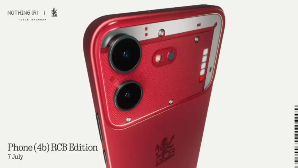 Nothing Phone 4b Price & Launch Date क्या भारत में मचेगा धमाल जानें RCB Edition की कीमत और स्पेसिफिकेशन